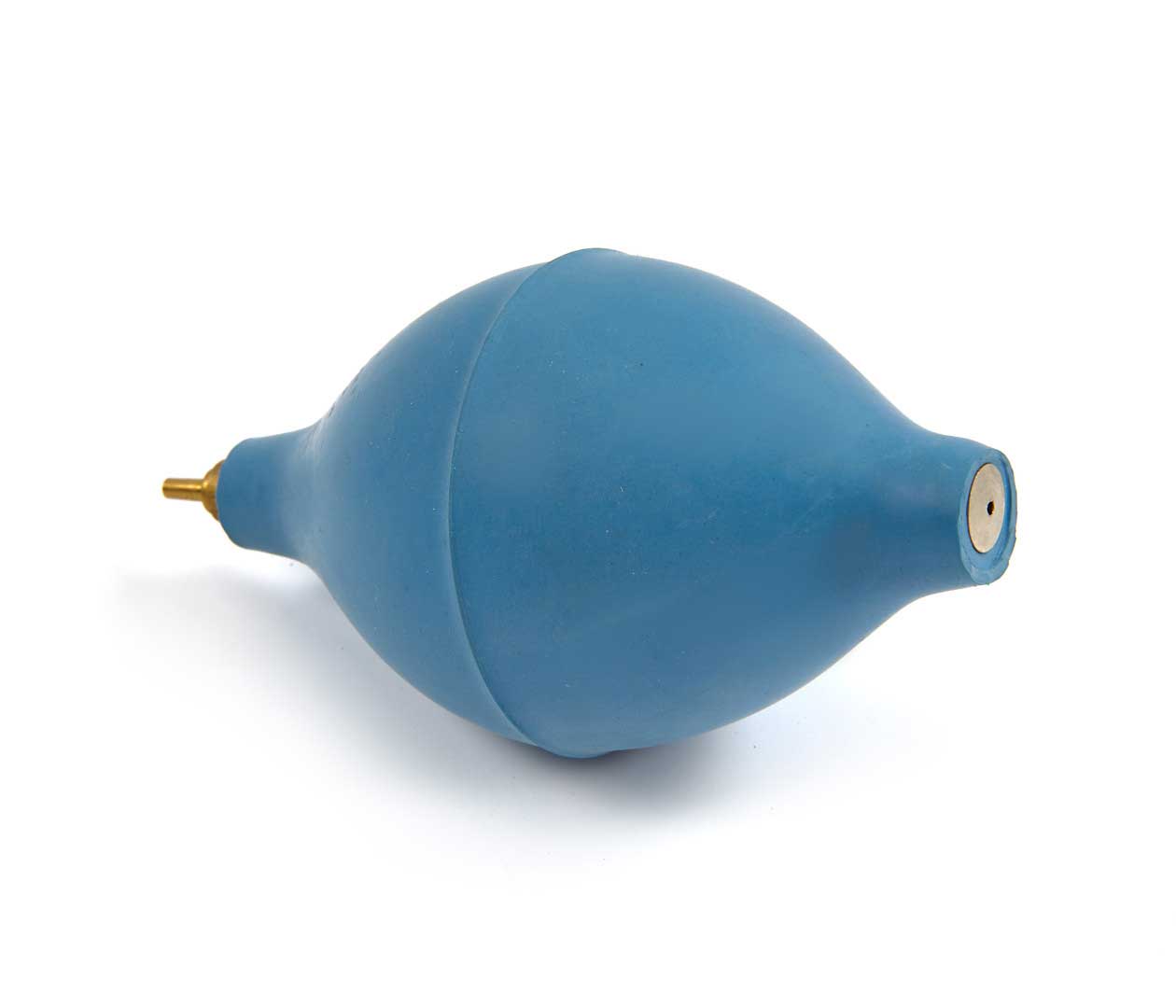 Pryžový balónek pro ofukování prachu a jemných částic s krátkým nosem a zpětným ventilem