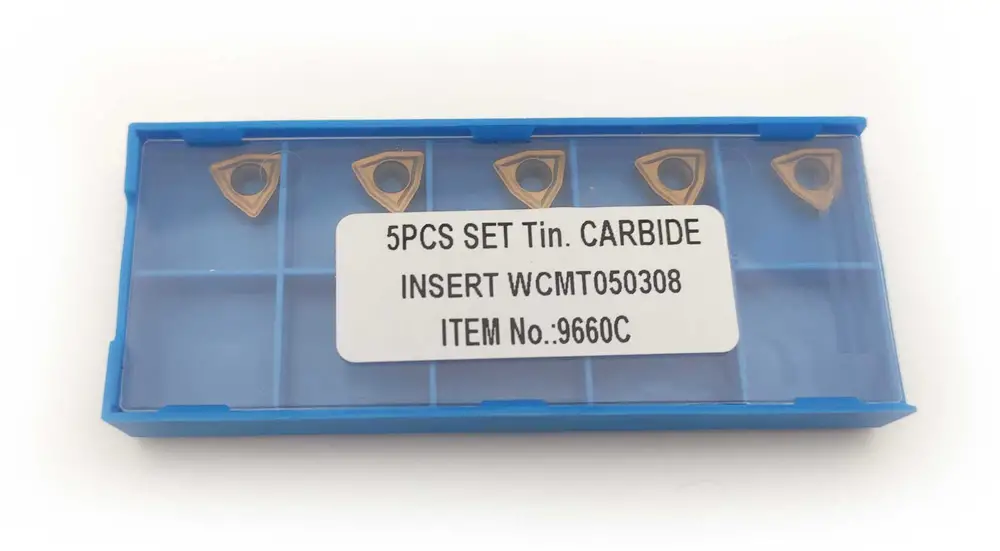 Náhradní VBD typ WCMT 05, např. pro soustružnickou sadu 9660, 9661, 9662, a jiné..., 5ks, Warco