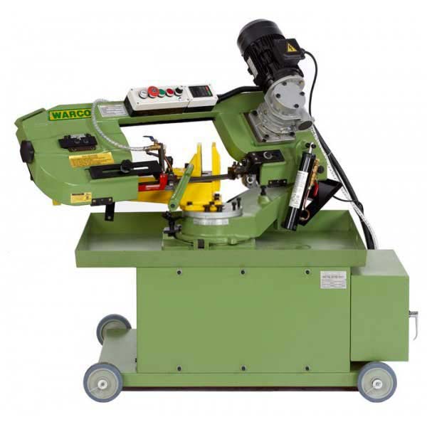 Warco 712V, profesionální pásová pila na kov, variabilní otáčky 