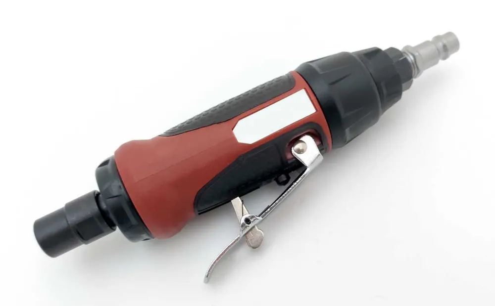 Pneumatická (vzduchová) mini bruska, variabilní otáčky, s kleštinami 3 a 6 mm, až 25 tis. ot/min