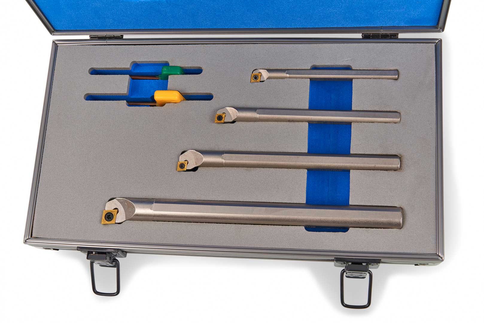 Vyvrtávací tyče Harlingen pro soustruh s CCMT výměnnými plátky, sada držáků 8, 10, 12, 16 mm