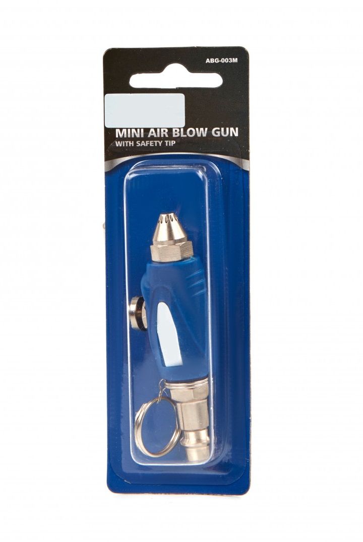 Mini ofukovací pistole, délka 6 cm, 0,2 kg, 6 bar