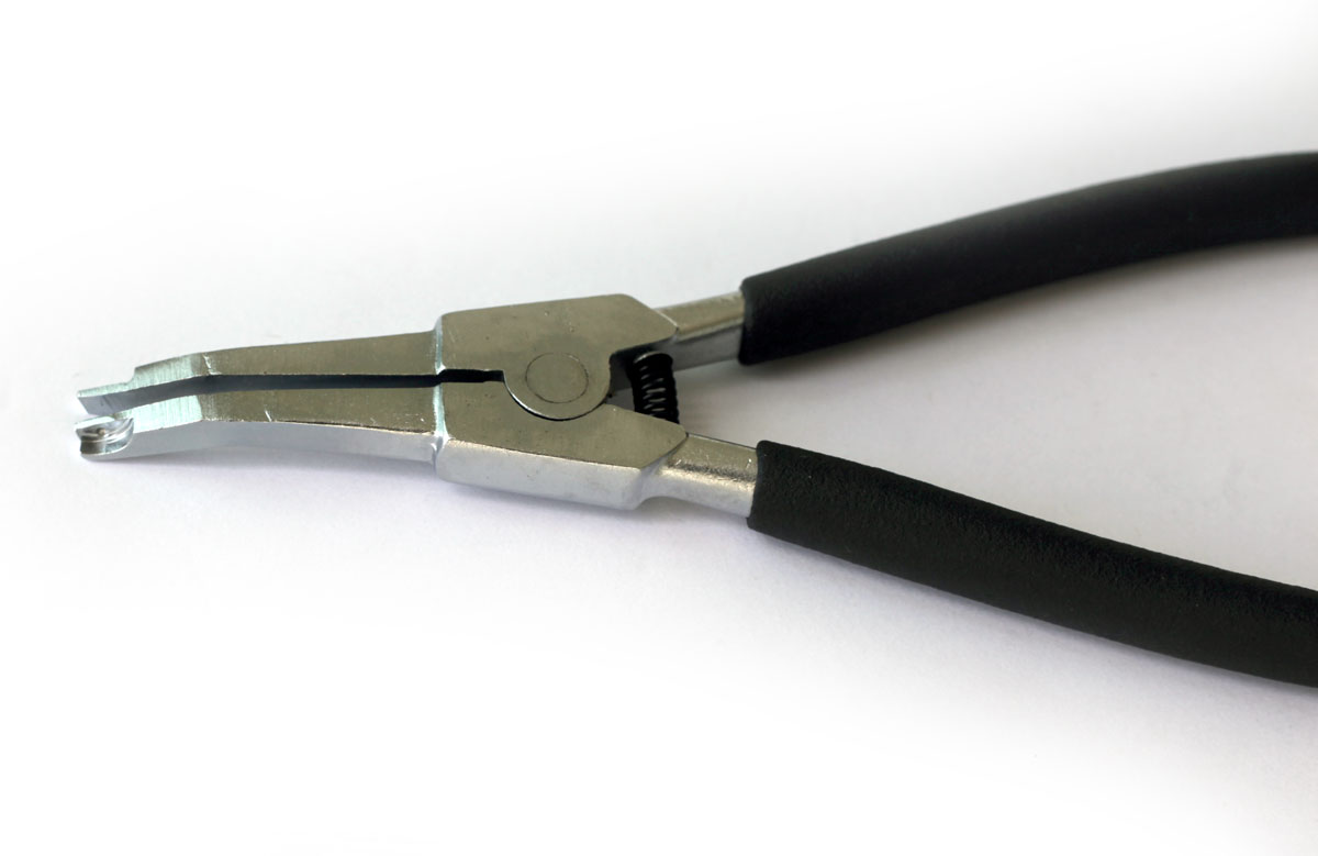 Kleště na pojistné kroužky, pro převodovky, zahnuté 30°,  210 mm, Condor Werkzeug