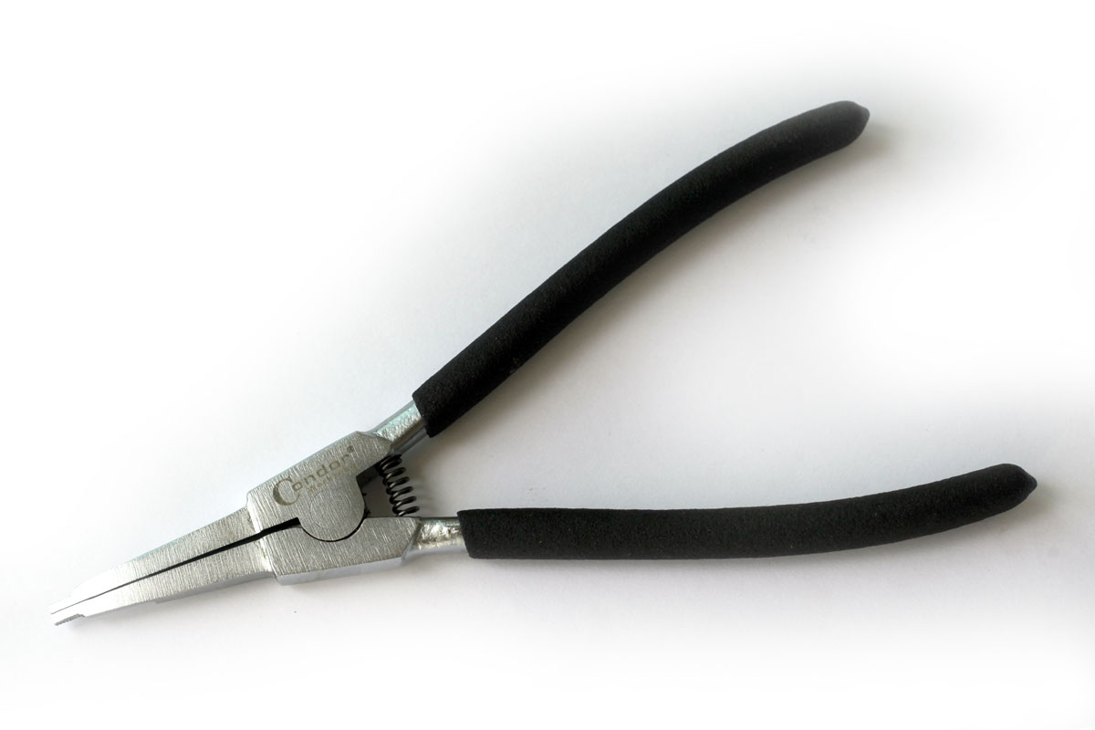 Kleště na pojistné kroužky, zahnuté, pro homokinetické klouby 210 mm, Condor Werkzeug