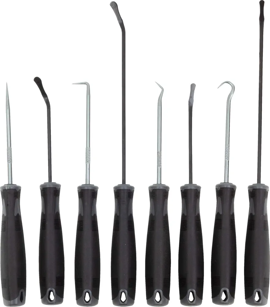 Sada montážních háčků na vytažení O-kroužků, 8 dílů, Welzh