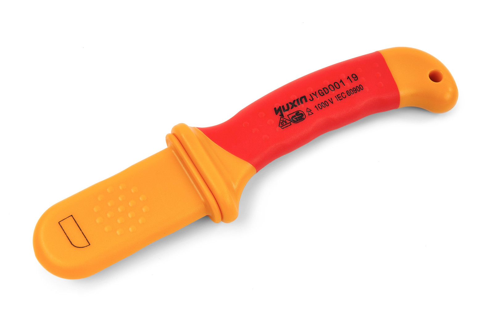 Profesionální elektrikářský nůž na kabely a vodiče VDE, 1000V