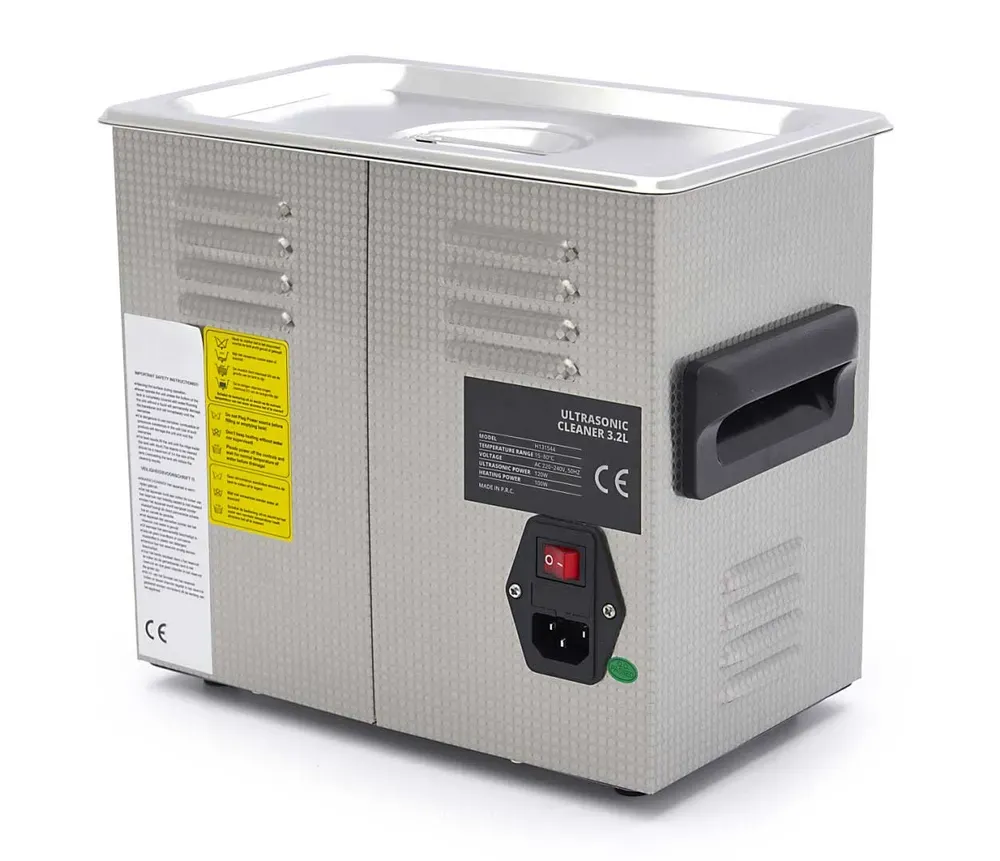 Precizní ultrazvuková čistička 3.2l s ohřevem, funkce "DEGAS", celkový výkon až 220 W