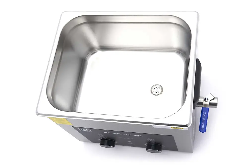Precizní ultrazvuková čistička 6.5l s ohřevem, funkce "DEGAS", vypouštěcí kohout, celkový výkon až 480 W