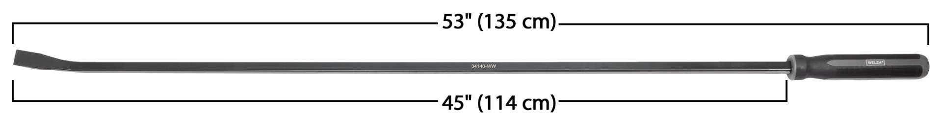 Páčidlo vysoce odolné, pro velké zatížení, délka 1350 mm, Welzh