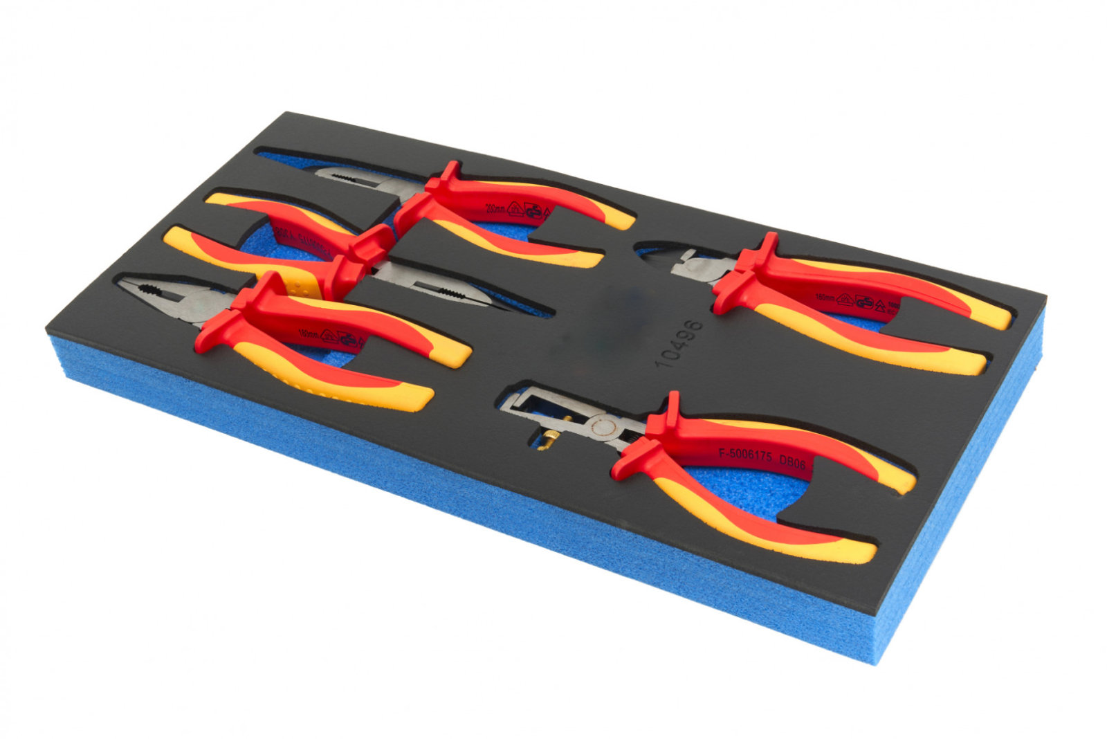 Sada elektrikářských kleští VDE, 5 dílů