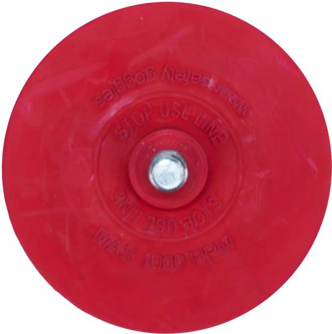 Kónická gumová stěrka pro čištění alu disků, Welzh