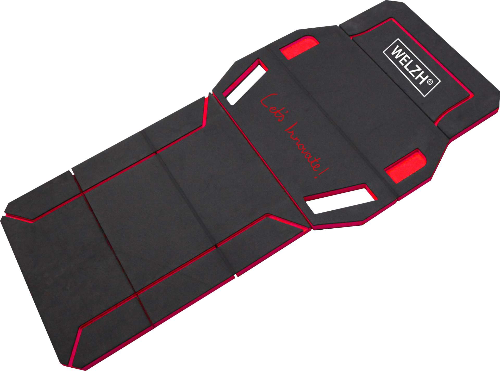 Skládací montážní podložka pro mechaniky, Welzh