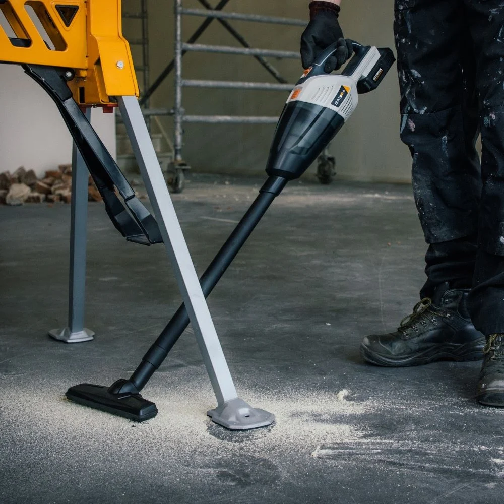 AKU bezdrátový, ruční vysavač 18V Li-Ion, sací výkon 4,1kPA, bez baterie a nabíječky, bateriová platforma MAXXPACK BATAVIA