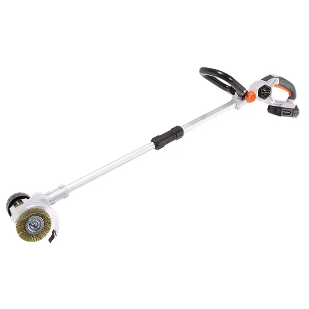 Aku bezdrátový kartáč na čištění spár, odstraňovač plevele, mechu a nečistot, 18V Li-Ion, 1200ot./min., průměr 100mm, bez baterie a nabíječky, bateriová platforma MAXXPACK BATAVIA