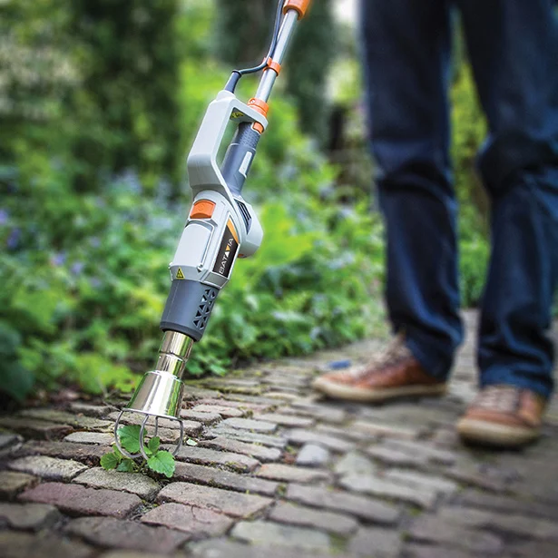 Elektrický, multifunkční odstraňovač plevele, žárový hubič plevele, horkovzdušná pistole, 2500W, 600 ℃, 4v1 MAXXHEAT BATAVIA