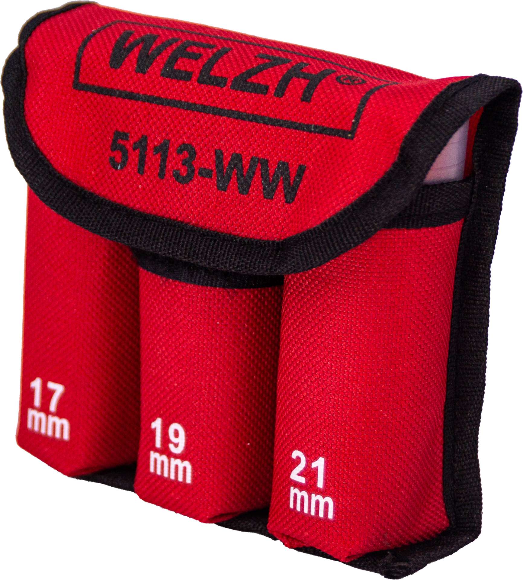 Hlavice nástrčné 1/2" Ultra-Torq , 17 - 21 mm, sada 3 kusy, Welzh