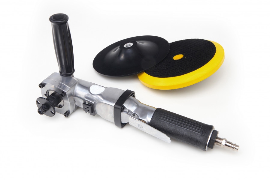 Profesionální pneumatická ruční leštička - bruska, 175 / 150 mm