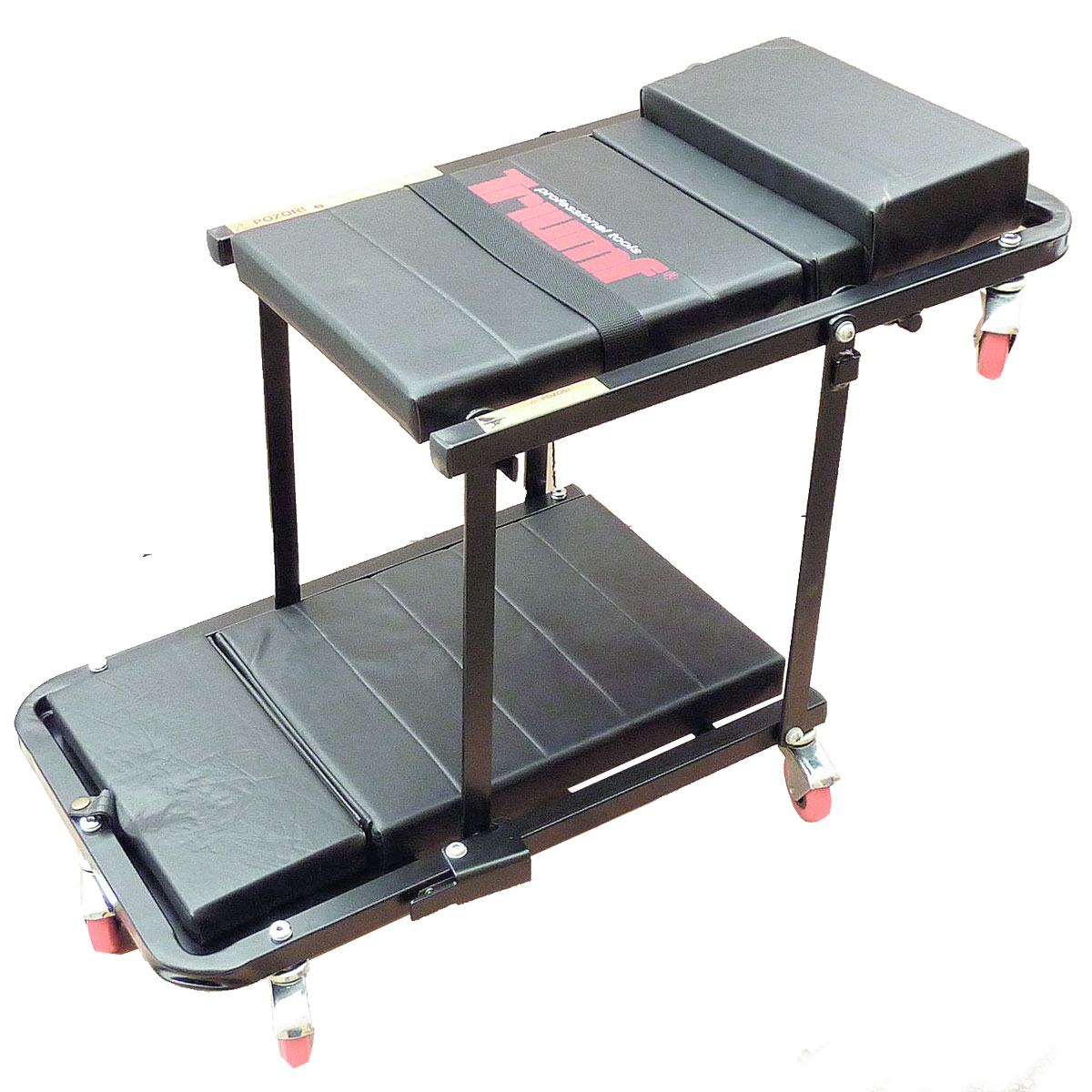 Lehátko montážní, pojízdné, skládací, 400 x 1030 mm, Triumf