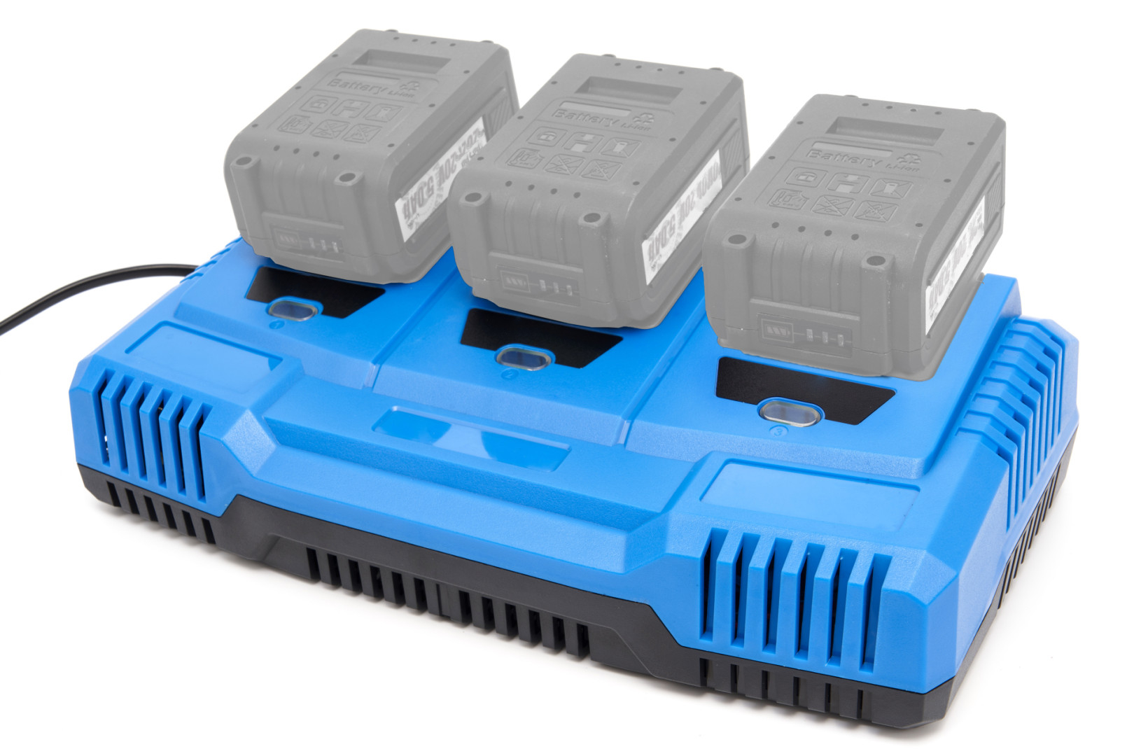 3v1 nabíječka baterií 20V 2.0, 4.0 a 5.0 Ah pro AKU nářadí, bateriová platforma Power20.5