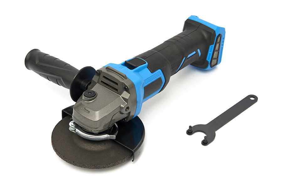 AKU úhlová bruska 125 mm, 20V, bateriová platforma Power20.5, bez baterie a nabíječky