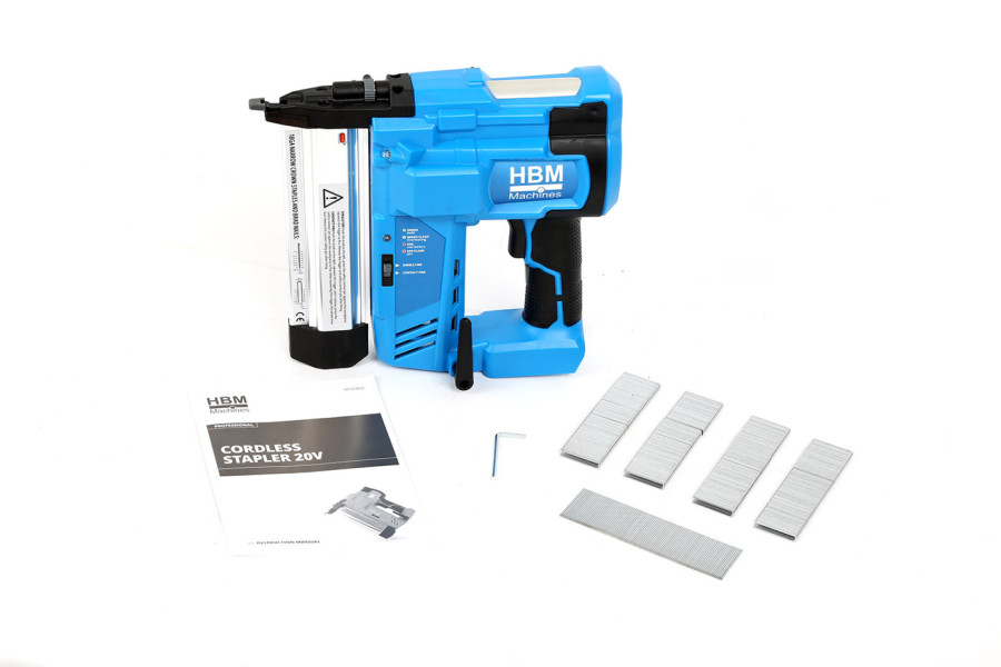 Aku nastřelovačka, sponkovačka, tacker, bateriová platforma Power20.5, bez baterie a nabíječky