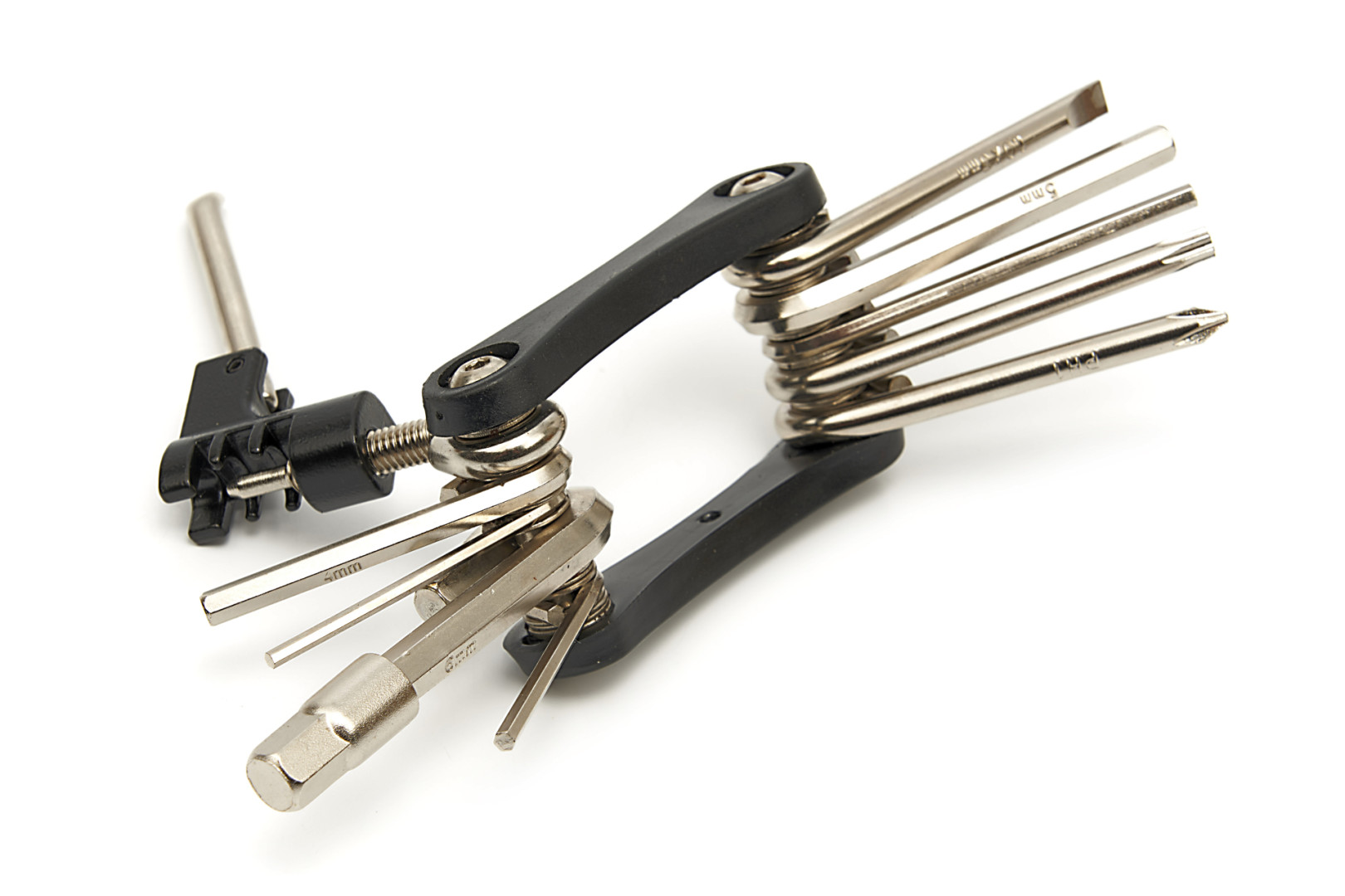 11 dílné nářadí na kolo včetně nýtovačky, 186 g