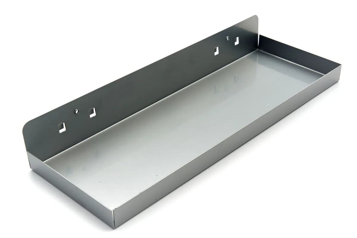 45dílná sada háčků poliček, držáků pro dírkovaný panel