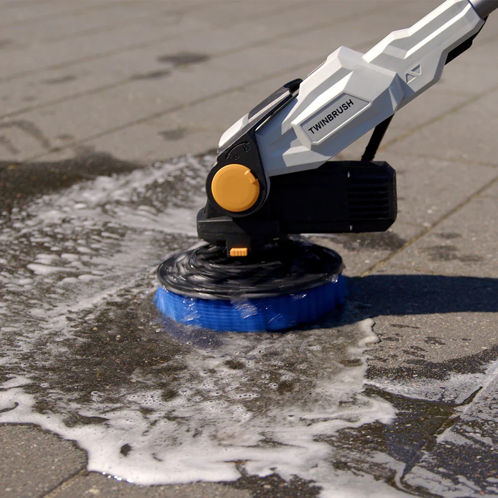 Dávkovač mýdla pro dvojitý kartáč TWIN BRUSH, včetně 4 mýdlových tablet BATAVIA