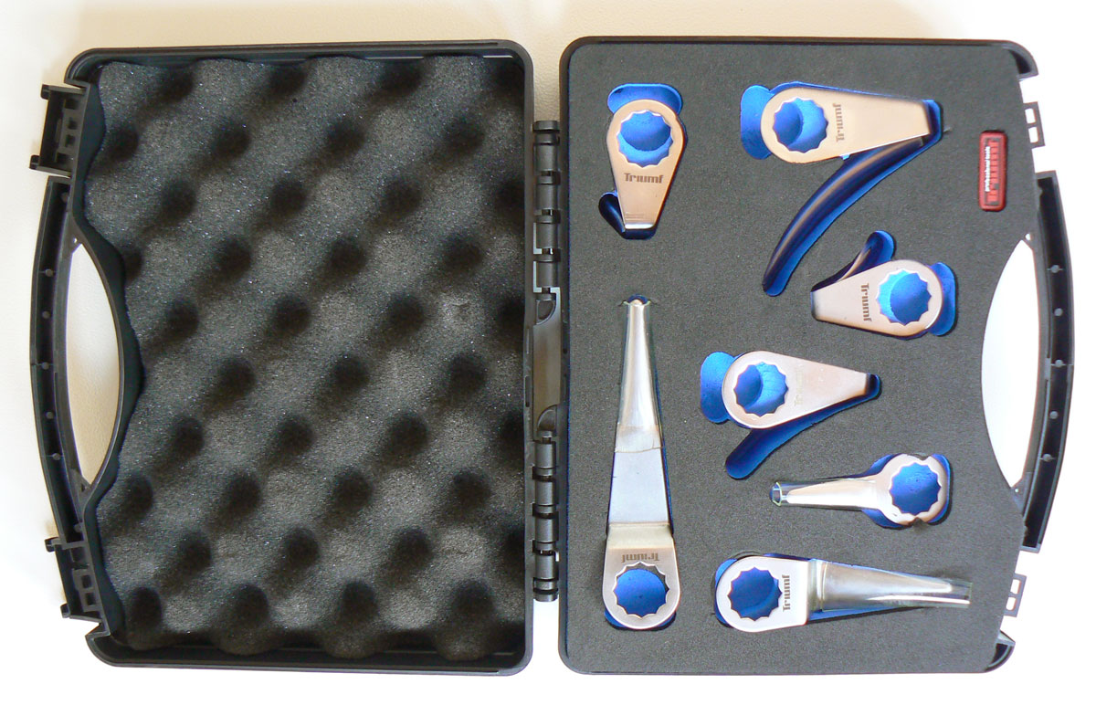 Nože vyřezávací na lepená autoskla, sada 7 dílů, Triumf