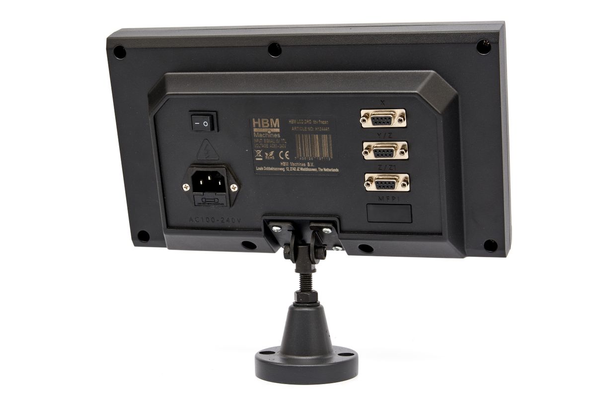 LCD-DRO digitální odměřovací jednotka pro soustruhy, 3 osy