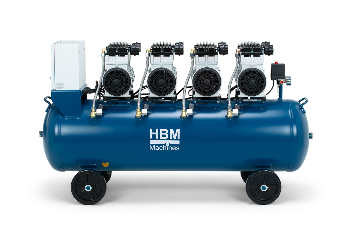 Tichý kompresor, 8HP, 200l, HBM
