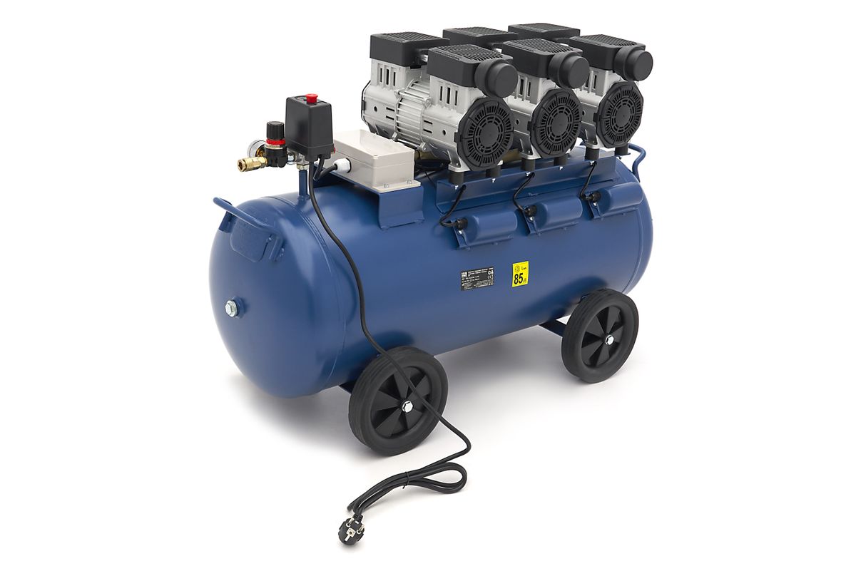 Tichý kompresor, 3HP, 90l, HBM