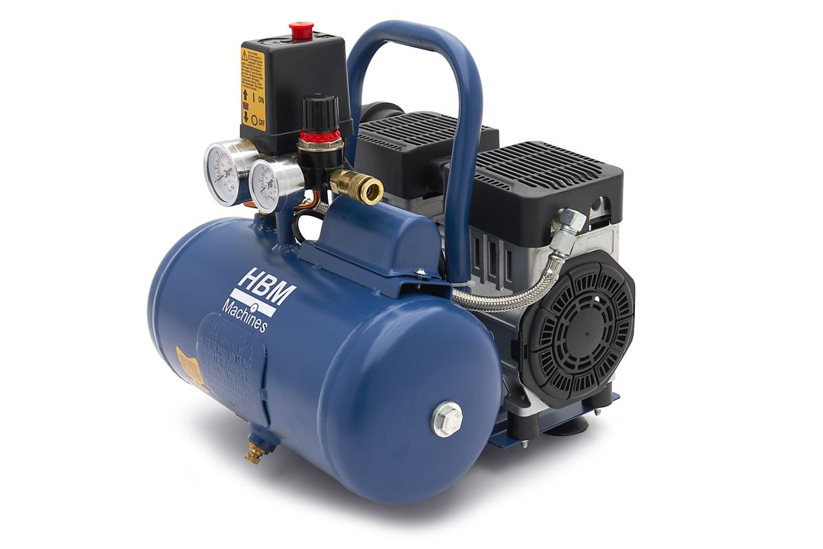 Tichý kompresor, 0,7HP, 6l, HBM