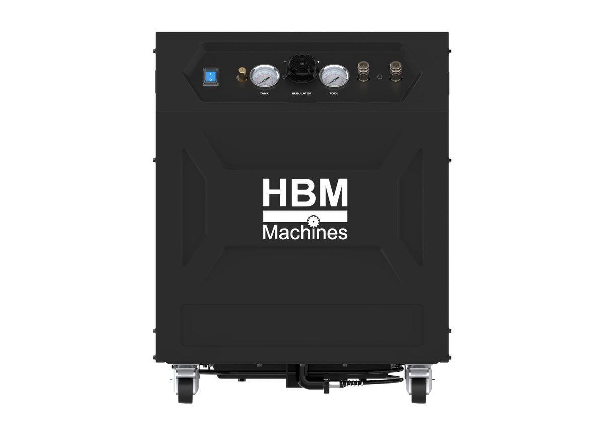 Tichý kompresor, 1HP, 35l, HBM