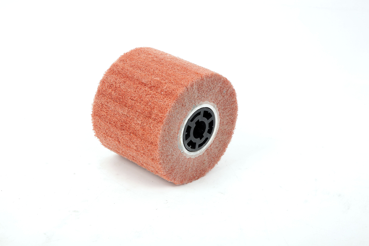 Lamelový brusný válec z nylonového rouna pro satinovací brusku, zrnitost 180, 100 x 120 mm