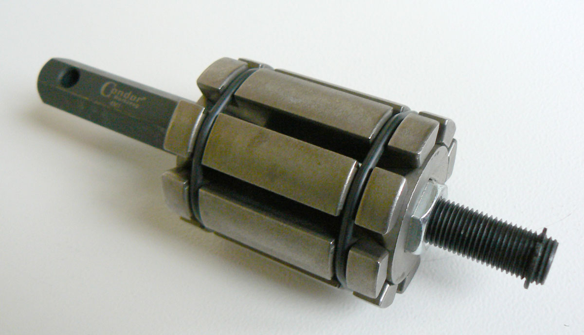 Rozpínák výfukového potrubí pr. 38 - 62 mm, Condor Werkzeug