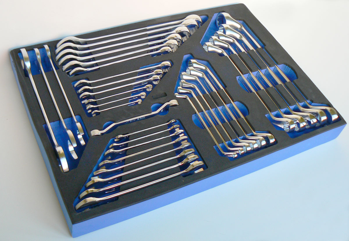 Modul klíčů, 36 dílů, rozměr - 585 x 405 x 50 mm, Triumf