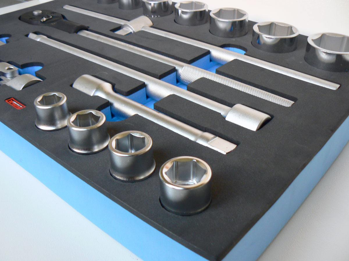 Modul gola sada, 3/4“, 21 dílů  - 585 x 405 x 50 mm, Triumf