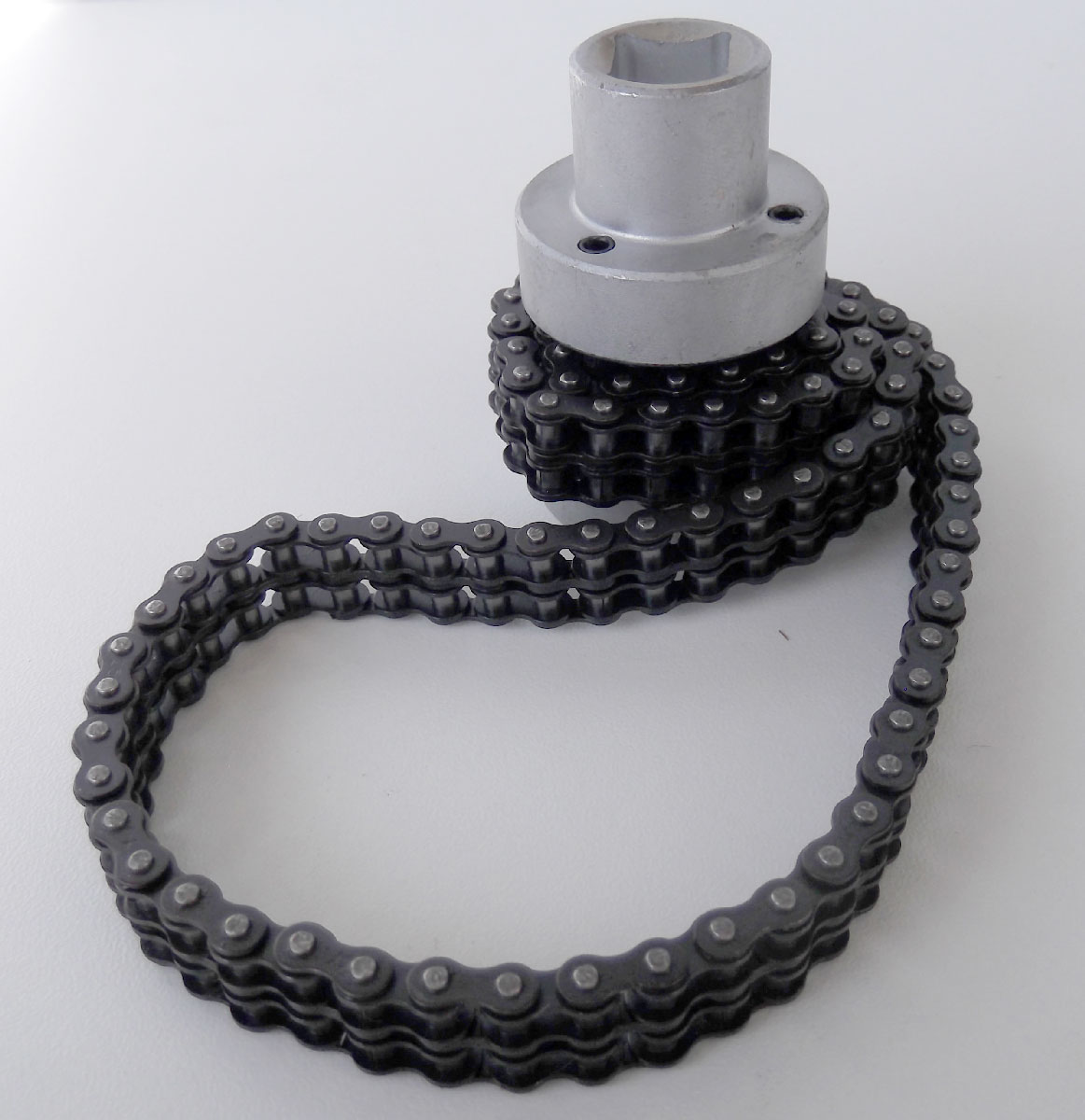 Klíč na olejové filtry řetězový, dvojitý řetěz, 60-170 mm, Triumf