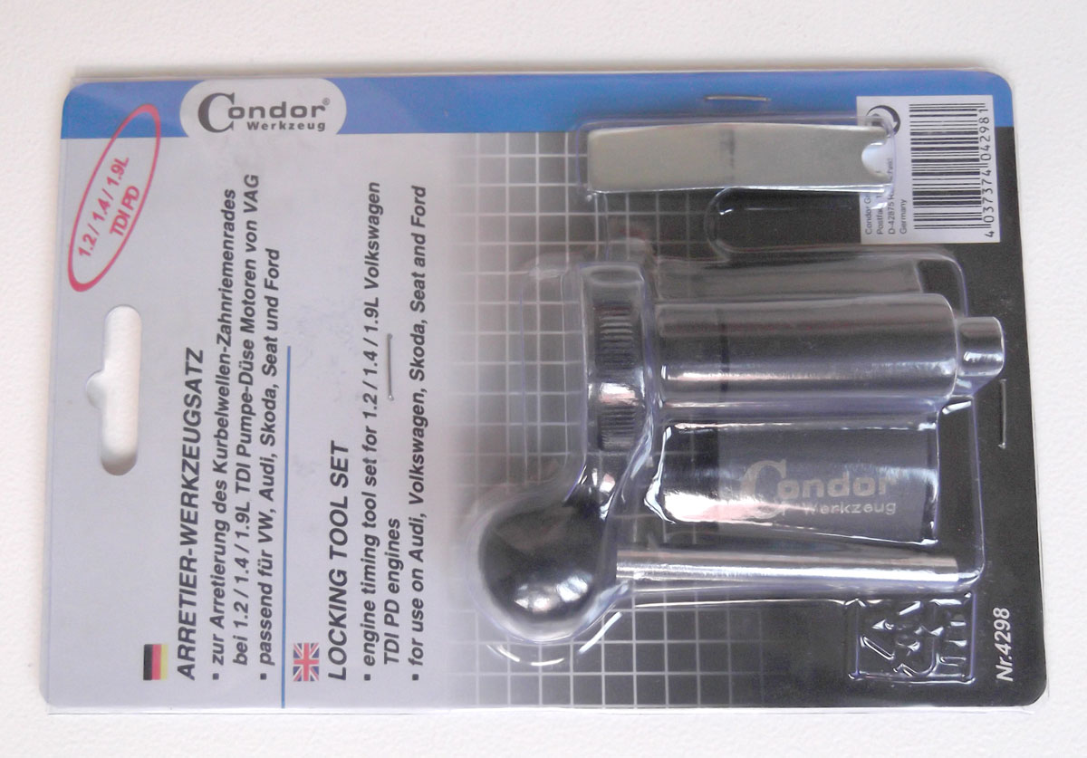 Aretační přípravek pro klikové hřídele TDi PD, Condor Werkzeug