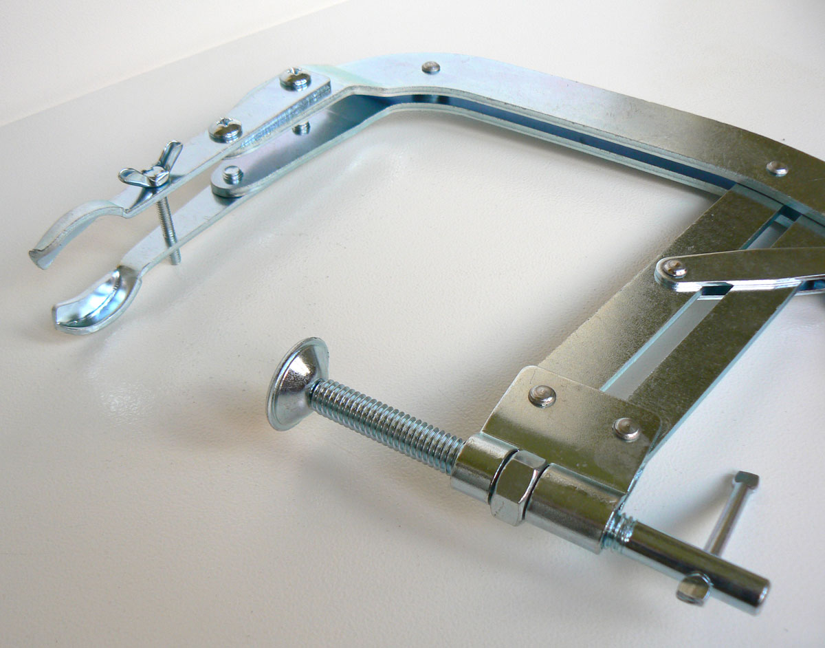 Přípravek na stlačování pružin ventilů, rozsah 75 - 240 mm, benzin, Triumf