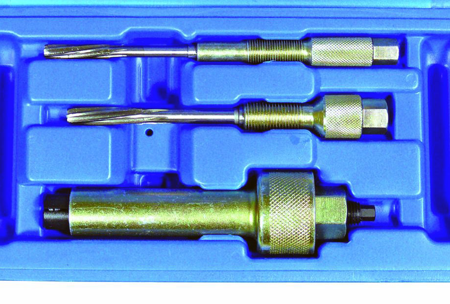 Sada na žhaviče (žhavicí svíčky), 1x stahovák, 2x fréza, Triumf