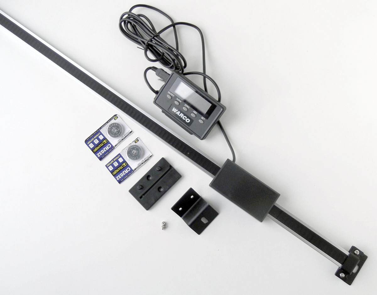 Digitální snímač polohy s připojenou magnetickou jednotkou - 1000 mm, Warco