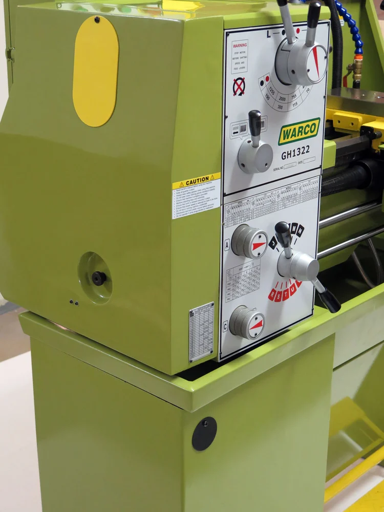 Warco GH1322 klasický hrotový soustruh na kov s převodovkou, 230V - 600 kg