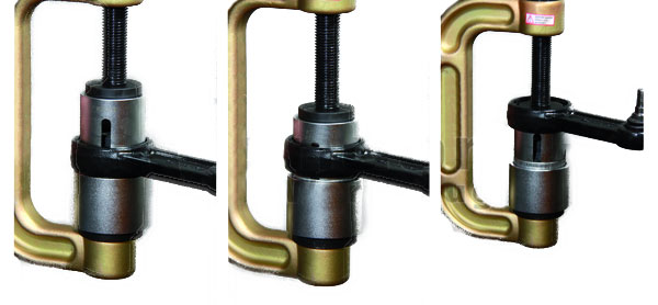 Třmen lisovací pro (de)montáž a silentbloků pro sadu 100-04774, Condor Werkzeug