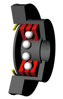 Sada pro montáž silenbloků přední nápravy Fabia, Polo, Ibiza, Roomster