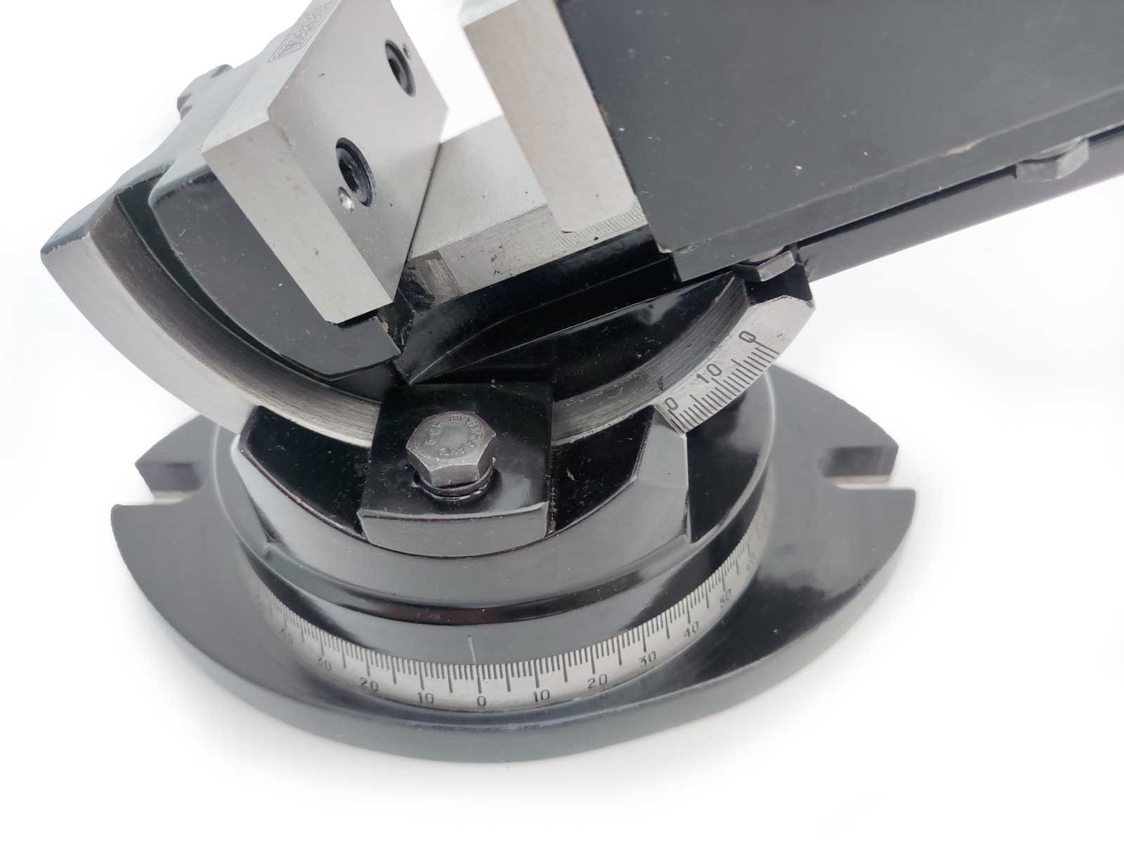 Strojní svěrák výklopný s otočnou základnou, čelisti 75 mm, Warco