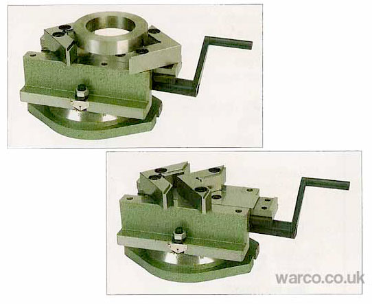 V-čelisti pro strojní svěrák  DH-1, Warco