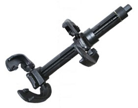 Stahovák spirálových pružin Mc Pherson, s nástavci, sada 7 dílů, Triumf