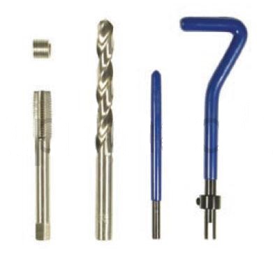 Závitové vložky M14 x 1.25, nerezové, 10 ks, Condor Werkzeug